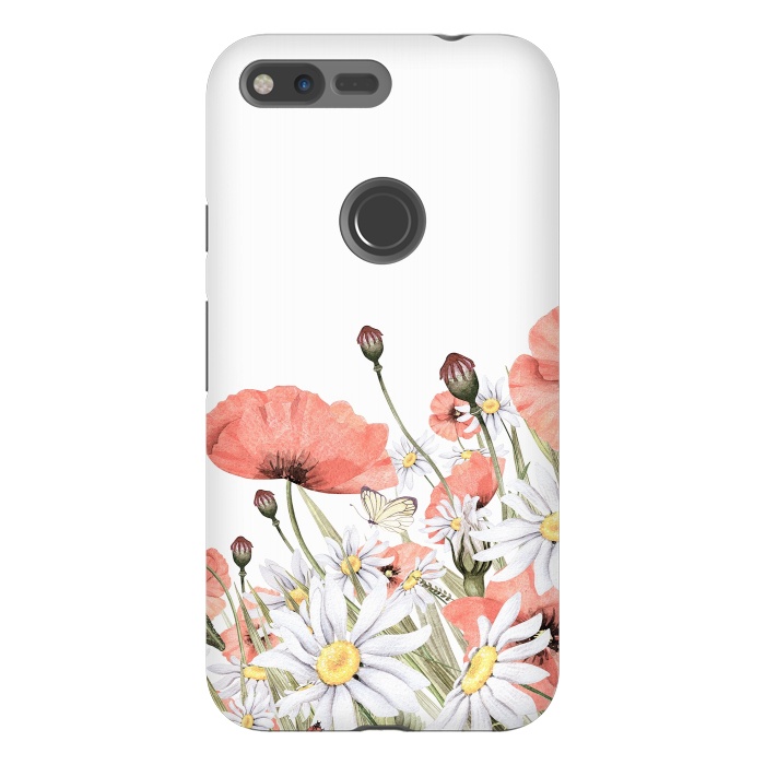 Pixel XL StrongFit Summer Poppy and Camomile Field by  Utart