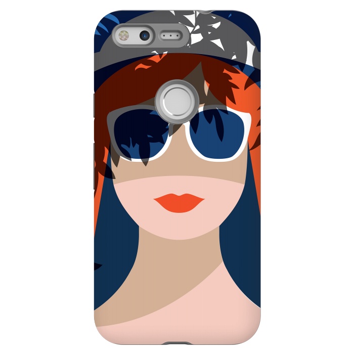 Pixel StrongFit Girl with Sunglasses by DaDo ART