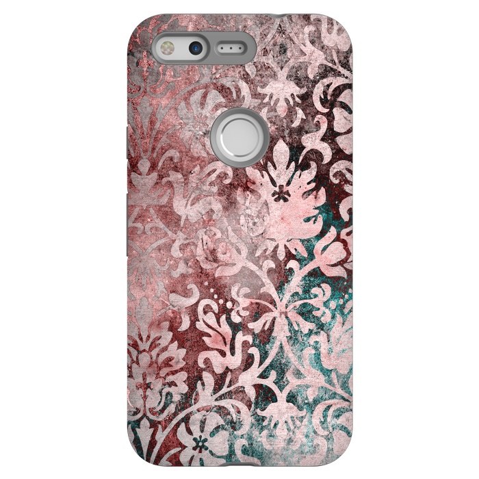 Pixel StrongFit Rosegold Damask 2 by Andrea Haase
