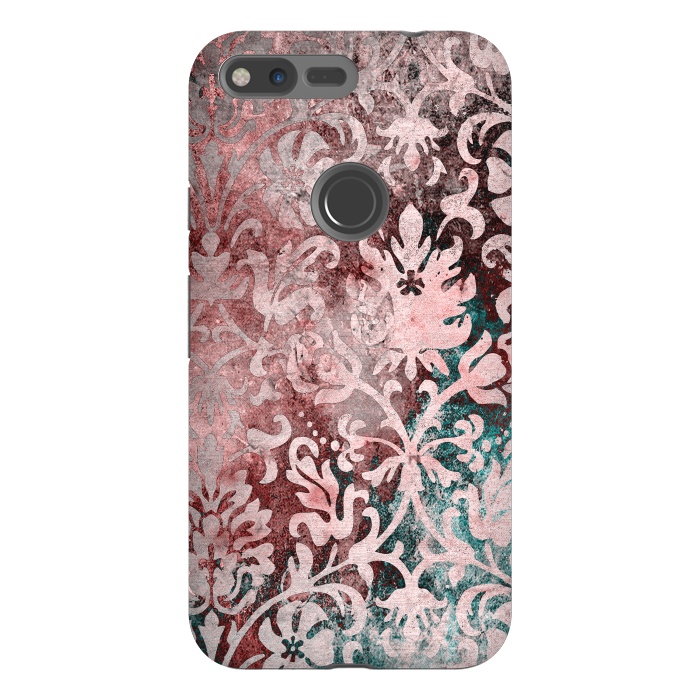 Pixel XL StrongFit Rosegold Damask 2 by Andrea Haase