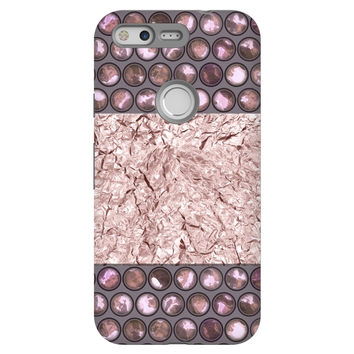Pixel StrongFit Rose Gold Shiny Elegance by Andrea Haase