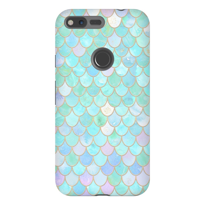 Pixel XL StrongFit Pastel Trendy Chic Mermaid Scales by  Utart