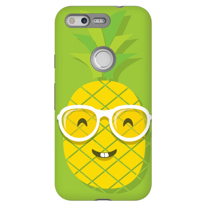Pixel StrongFit Summer Fun - Smiling Pineapple by DaDo ART