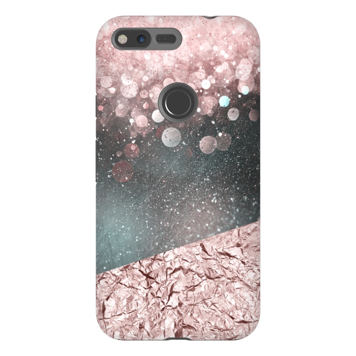 Pixel XL StrongFit Rosegold Sparkle 2 by Andrea Haase