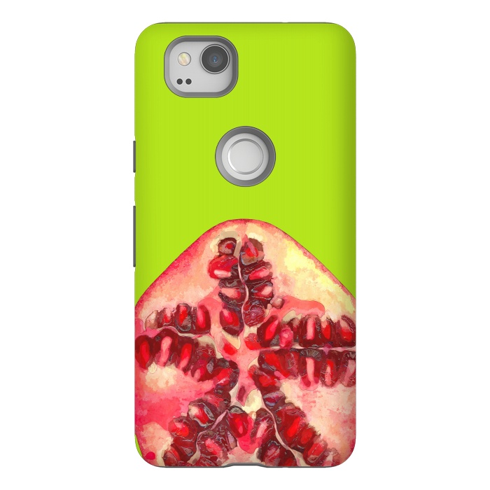 Pixel 2 StrongFit Pomegranate Tropical Fruit by Alemi