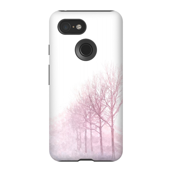 Pixel 3 StrongFit Pink Trees by Alemi