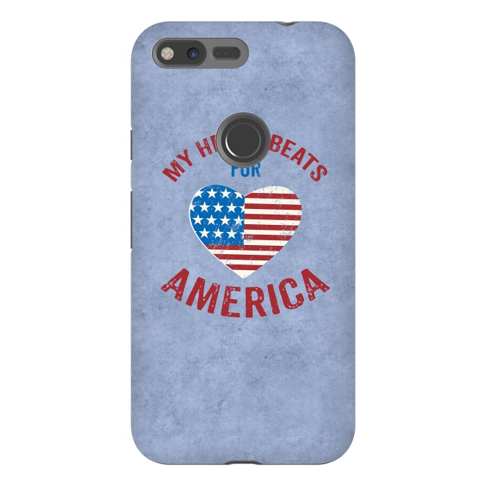 Pixel XL StrongFit My Heart For America  by Andrea Haase