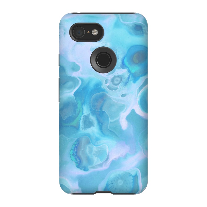 Pixel 3 StrongFit Lavender's Blue by Micklyn Le Feuvre