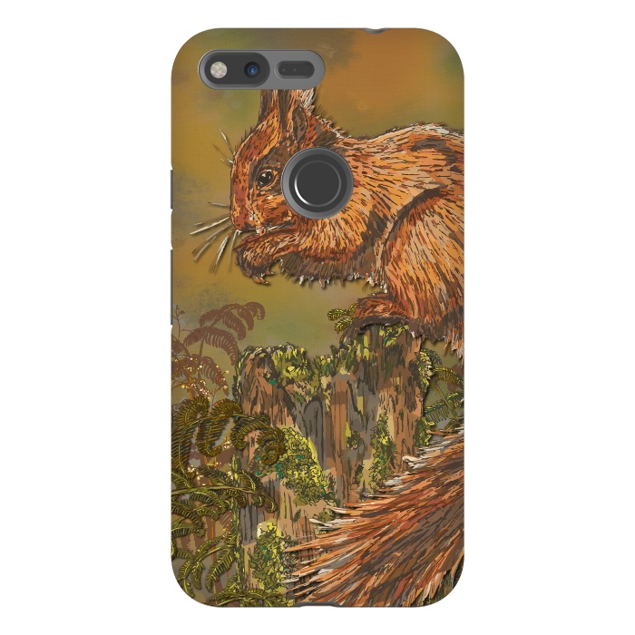 Pixel XL StrongFit September Squirrel by Lotti Brown