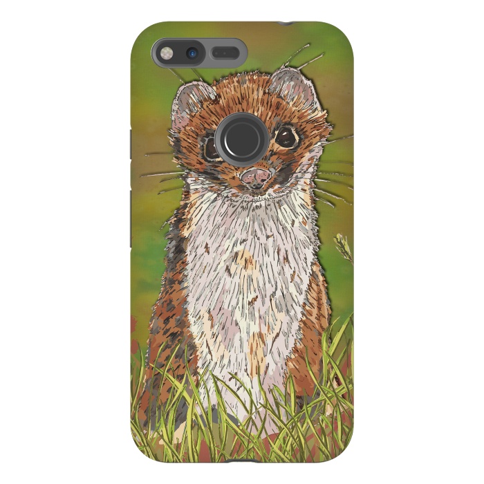 Pixel XL StrongFit Summer Stoat by Lotti Brown