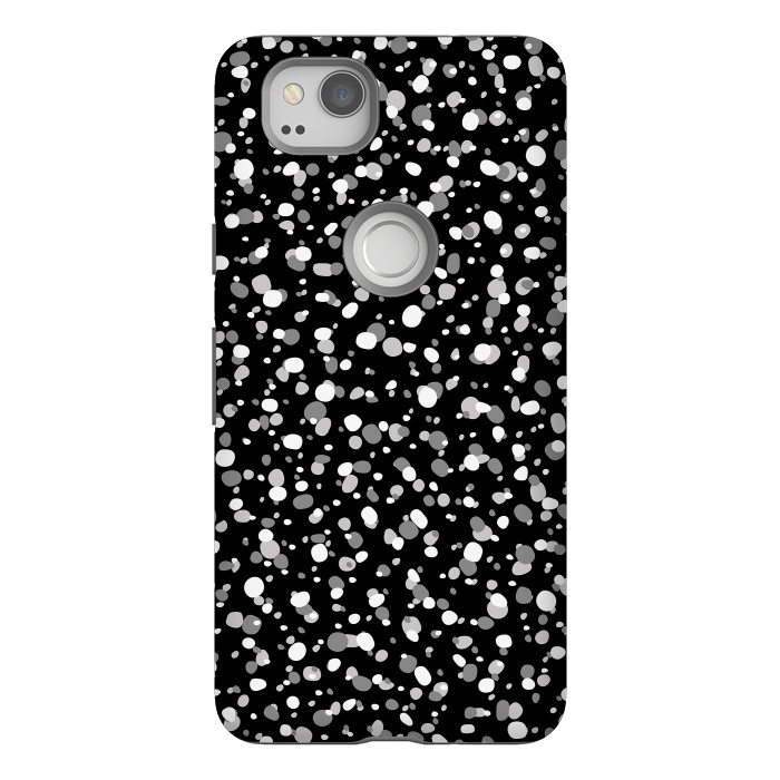 Pixel 2 StrongFit White Dots by Majoih