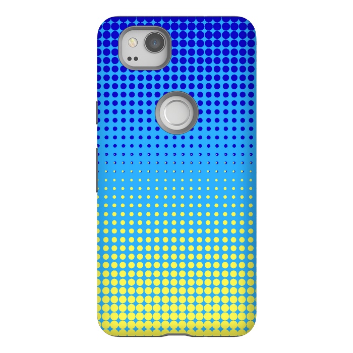 Pixel 2 StrongFit yellow blue shades by MALLIKA