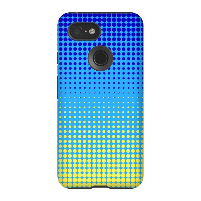 Pixel 3 StrongFit yellow blue shades by MALLIKA