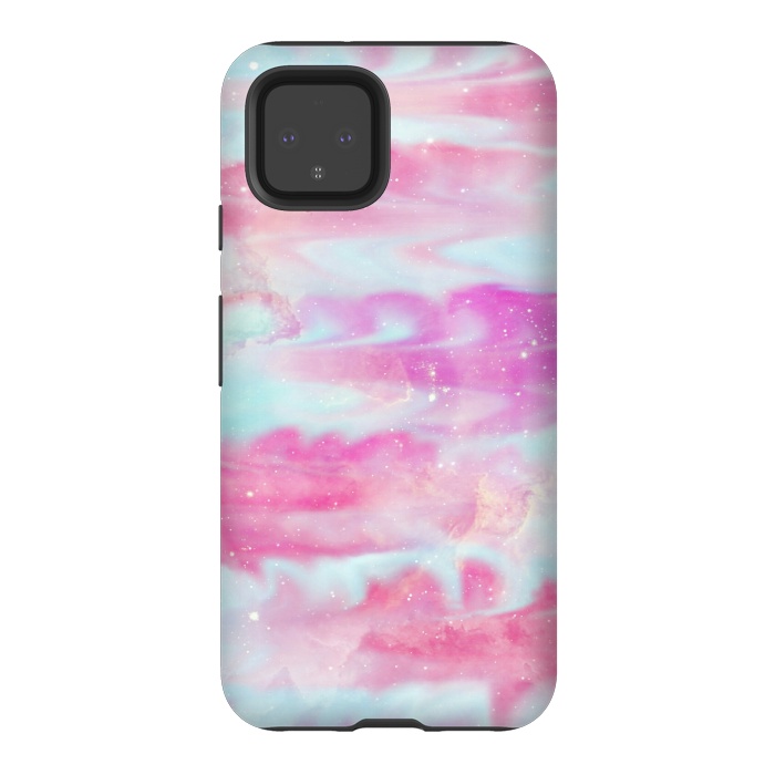 Pixel 4 StrongFit Pink blue  by Jms
