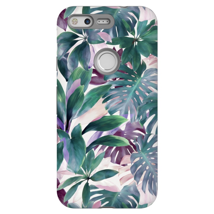 Pixel StrongFit Tropical Emerald Jungle by Micklyn Le Feuvre