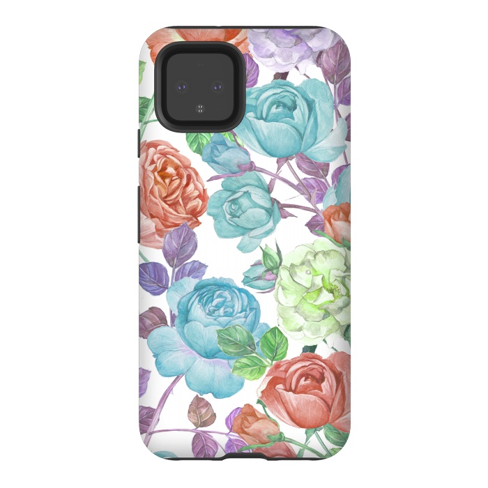 Pixel 4 StrongFit Breathless Rose by Creativeaxle