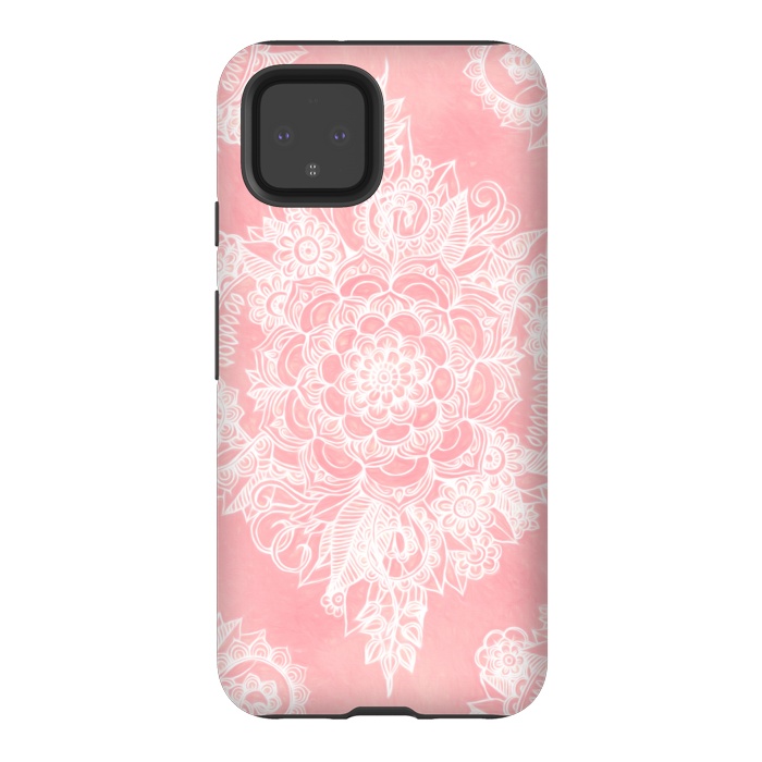 Pixel 4 StrongFit Marshmallow Lace by Micklyn Le Feuvre