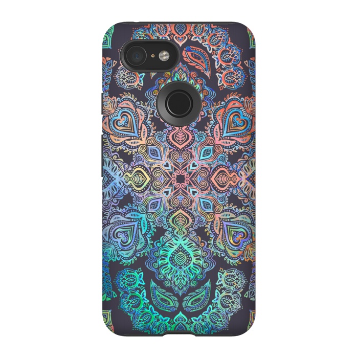 Pixel 3 StrongFit Boho Intense by Micklyn Le Feuvre