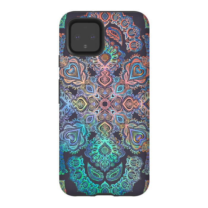 Pixel 4 StrongFit Boho Intense by Micklyn Le Feuvre
