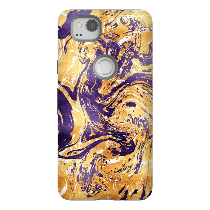 Pixel 2 StrongFit Abstract Marble by Art Design Works