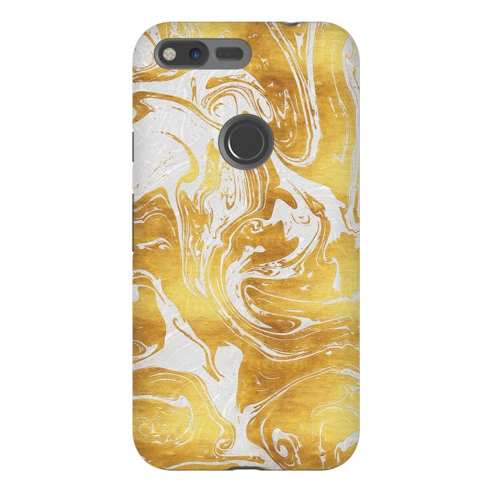 Pixel XL StrongFit White Dragon Marble by Art Design Works
