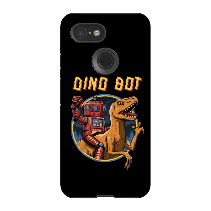 Pixel 3 StrongFit Dino Bot by Vincent Patrick Trinidad