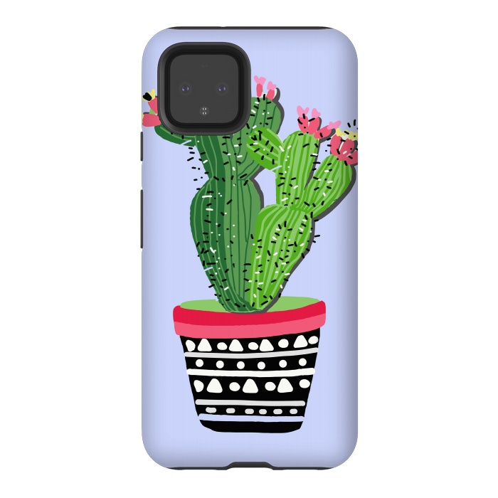 Pixel 4 StrongFit Cacti Love 4 by MUKTA LATA BARUA