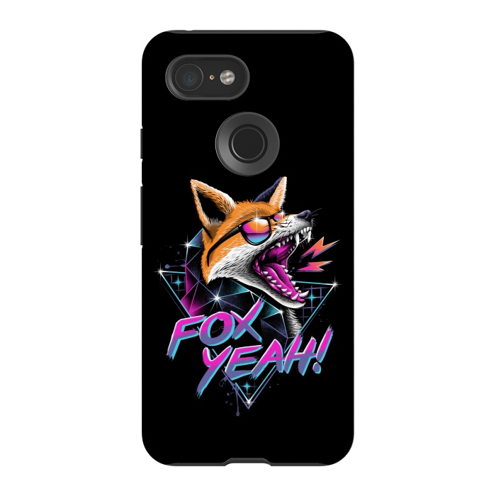 Pixel 3 StrongFit Fox Yeah! by Vincent Patrick Trinidad