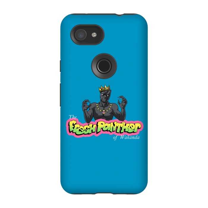 Pixel 3A StrongFit The Fresh Panther of Wakanda by Vincent Patrick Trinidad