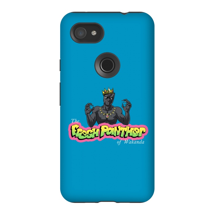 Pixel 3AXL StrongFit The Fresh Panther of Wakanda by Vincent Patrick Trinidad