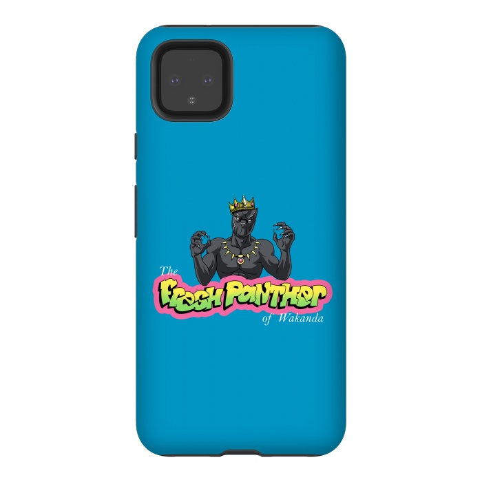 Pixel 4XL StrongFit The Fresh Panther of Wakanda by Vincent Patrick Trinidad