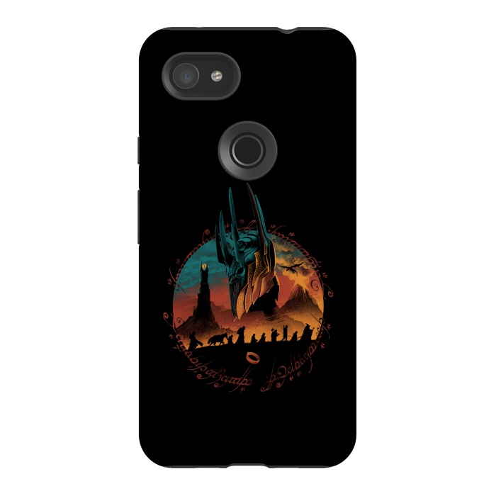 Pixel 3AXL StrongFit Middle Earth Quest by Vincent Patrick Trinidad
