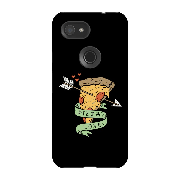 Pixel 3A StrongFit Pizza Love by Vincent Patrick Trinidad