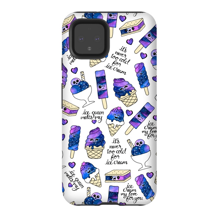 Pixel 4 StrongFit Galaxy Ice Cream by gingerlique