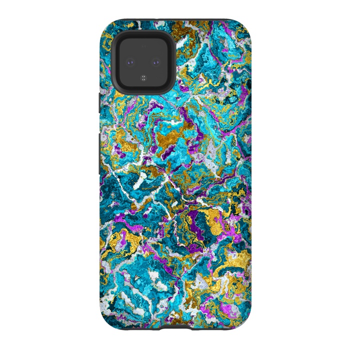 Pixel 4 StrongFit Abstract Art by Art Design Works