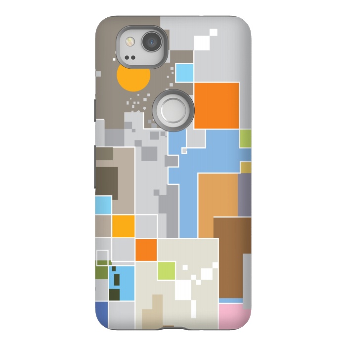 Pixel 2 StrongFit Abstract Geometric Creation by Bledi