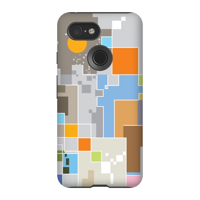 Pixel 3 StrongFit Abstract Geometric Creation by Bledi