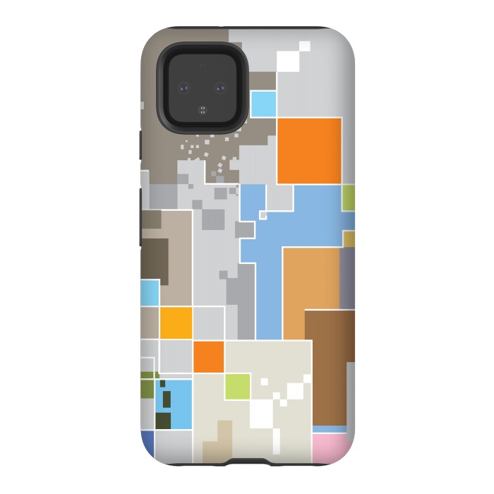 Pixel 4 StrongFit Abstract Geometric Creation by Bledi