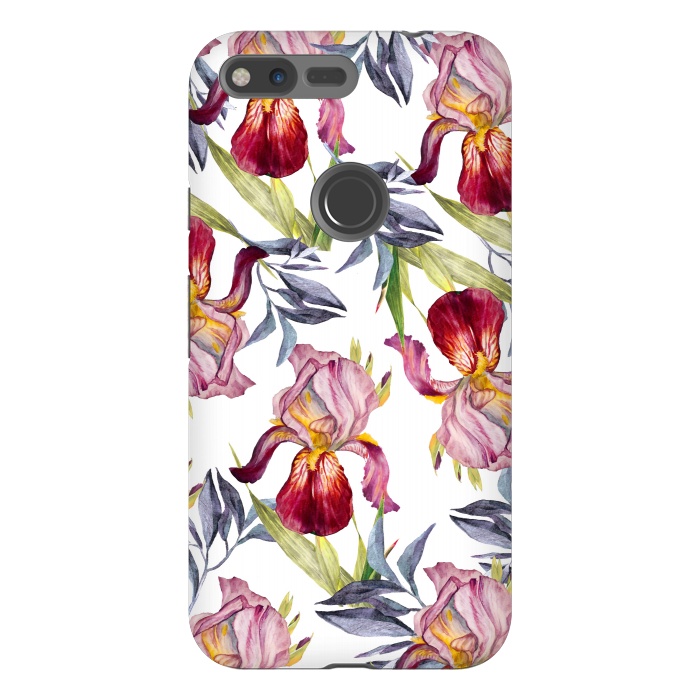 Pixel XL StrongFit Born in Flowers by Creativeaxle