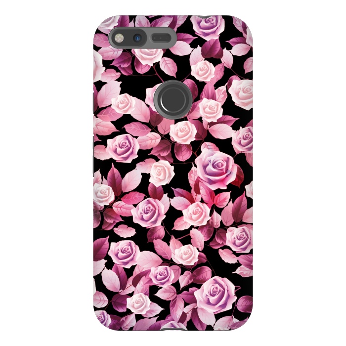Pixel XL StrongFit Pink roses by Jms