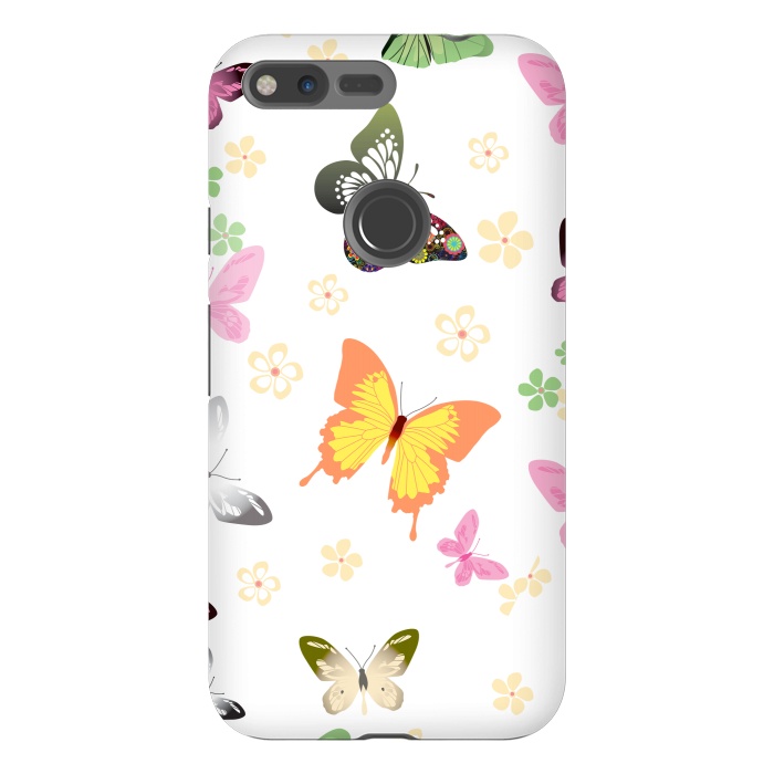 Pixel XL StrongFit Butterflies (colorful butterflies) 3 by Bledi