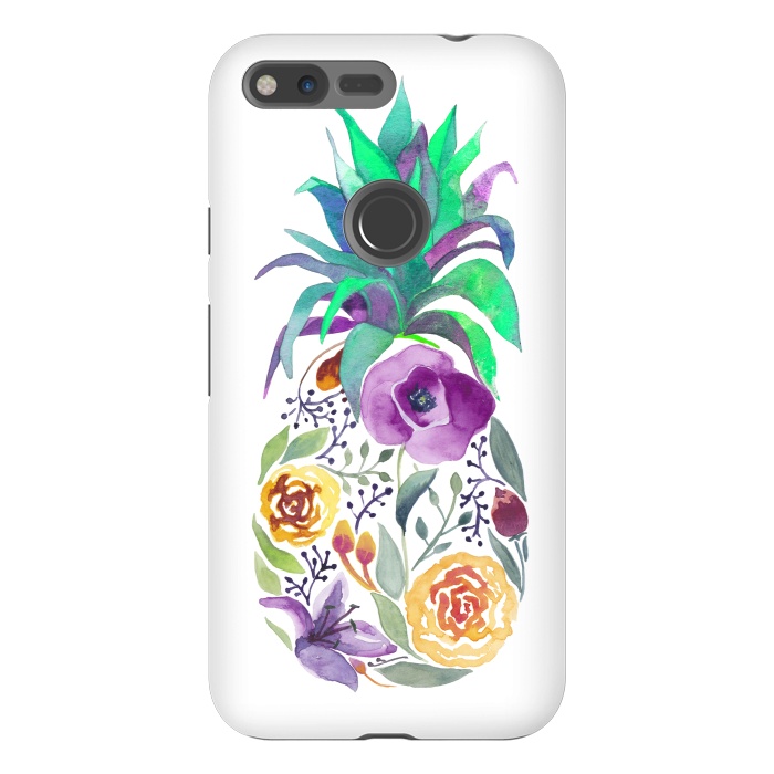 Pixel XL StrongFit Pretty Pineapple by gingerlique
