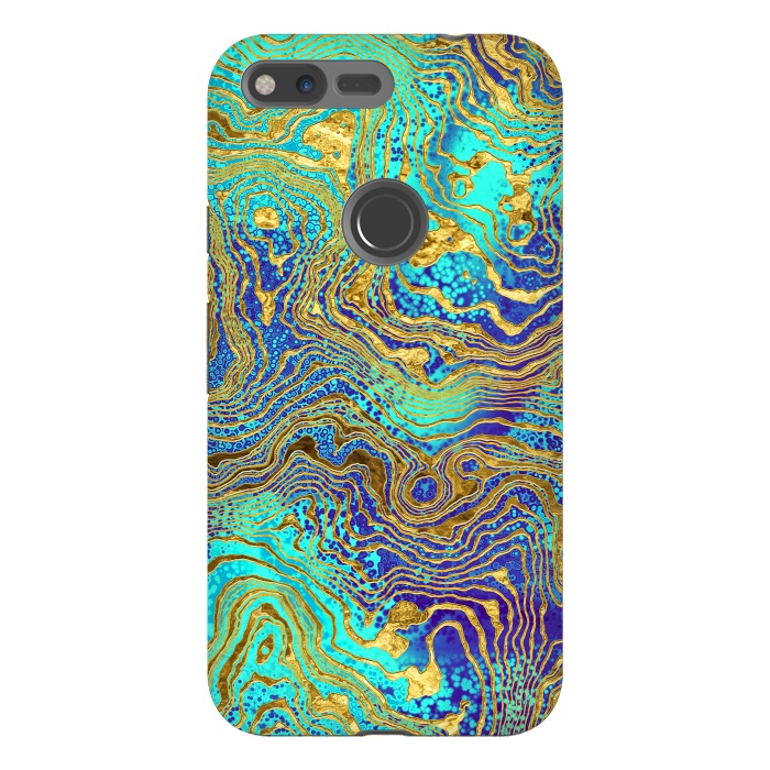 Pixel XL StrongFit Abstract Marble V by Art Design Works