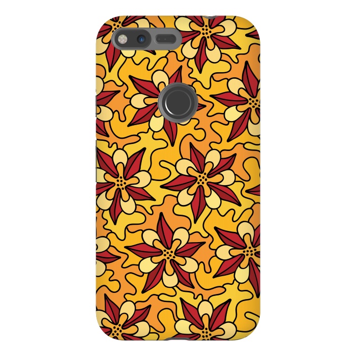 Pixel XL StrongFit Aquilegia Pattern by Majoih