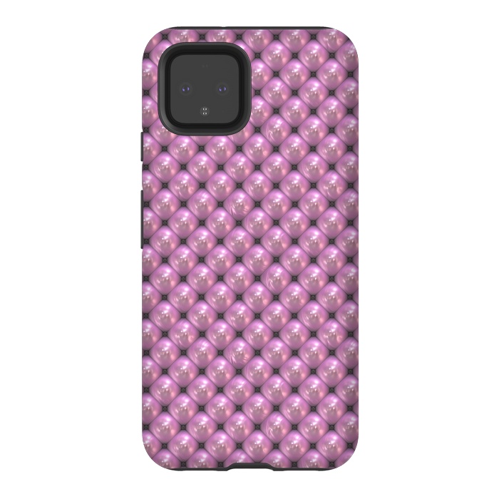 Pixel 4 StrongFit Pink Pearls by Andrea Haase