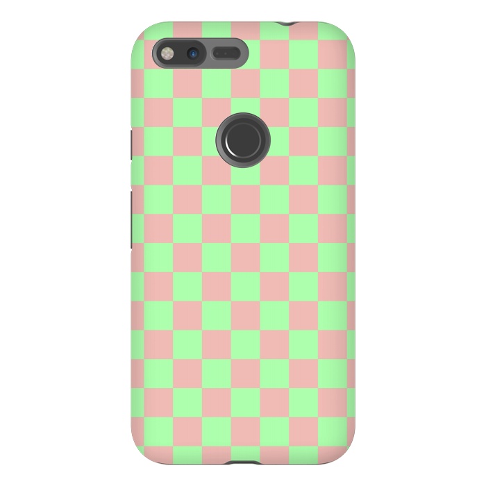 Pixel XL StrongFit Checkered Pattern I by Art Design Works