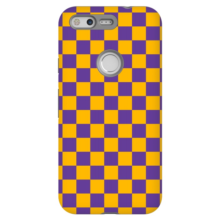 Pixel StrongFit Checkered Pattern II by Art Design Works