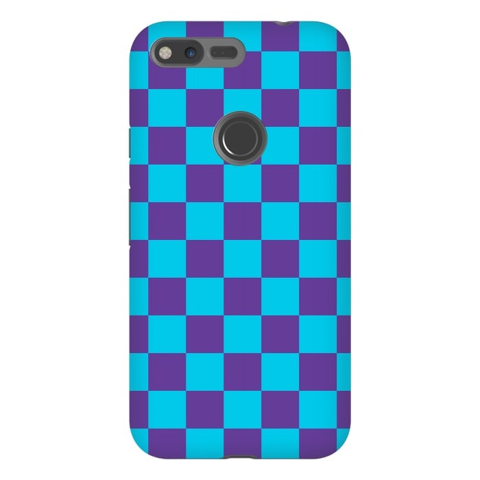 Pixel XL StrongFit Checkered Pattern III by Art Design Works