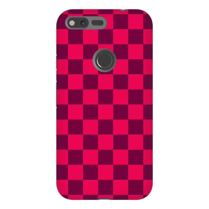 Pixel XL StrongFit Checkered Pattern IV by Art Design Works