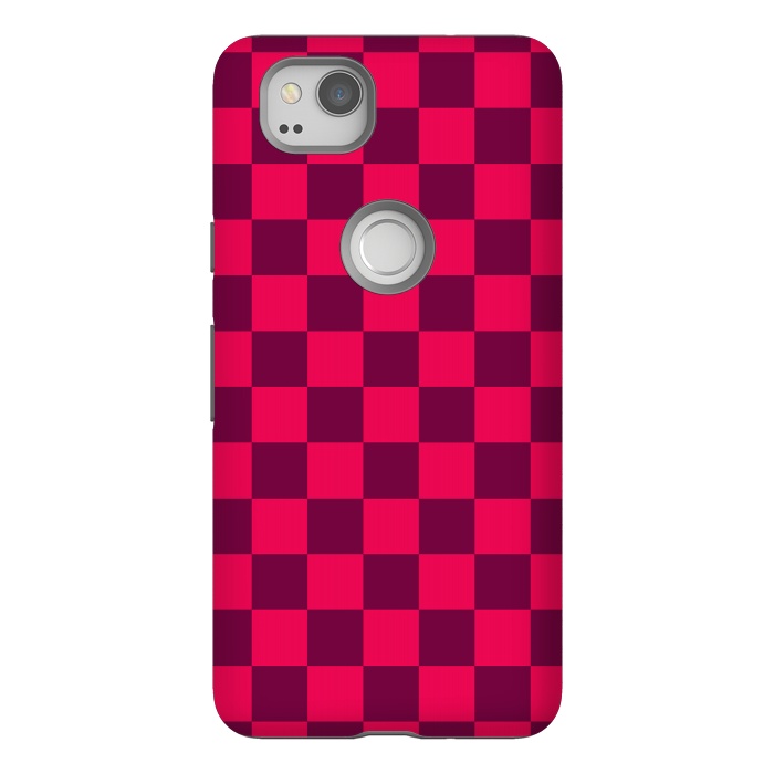 Pixel 2 StrongFit Checkered Pattern IV by Art Design Works